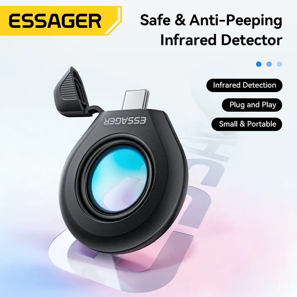 Kızılötesi Kamera Lens Dedektörü Casus Önleme Güvenlik Cihazı