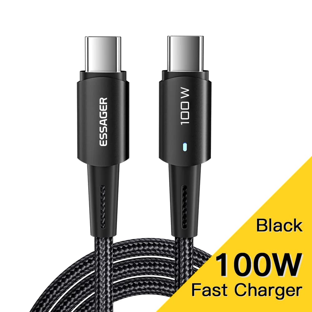 100W USB-C PD Hızlı Şarj Kablosu