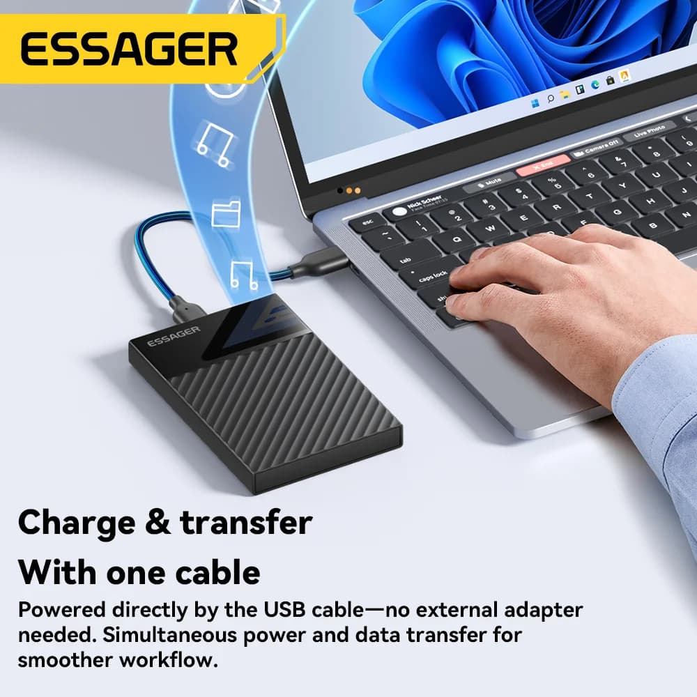 2.5 İnç USB 3.0 SATA SSD/HDD Kasa