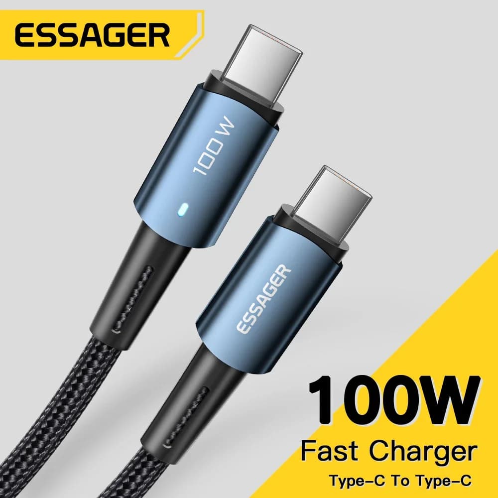 100W USB-C PD Hızlı Şarj Kablosu