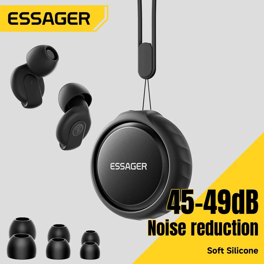 Yumuşak Silikon Gürültü Engelleyici Uyku Kulaklığı 45dB