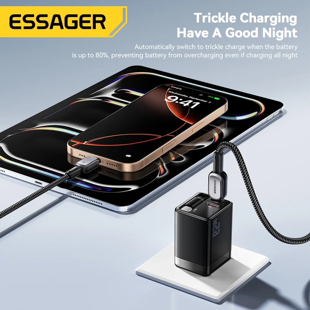 LED 100W USB-C to USB-C Kablo, 5A PD Hızlı Şarj