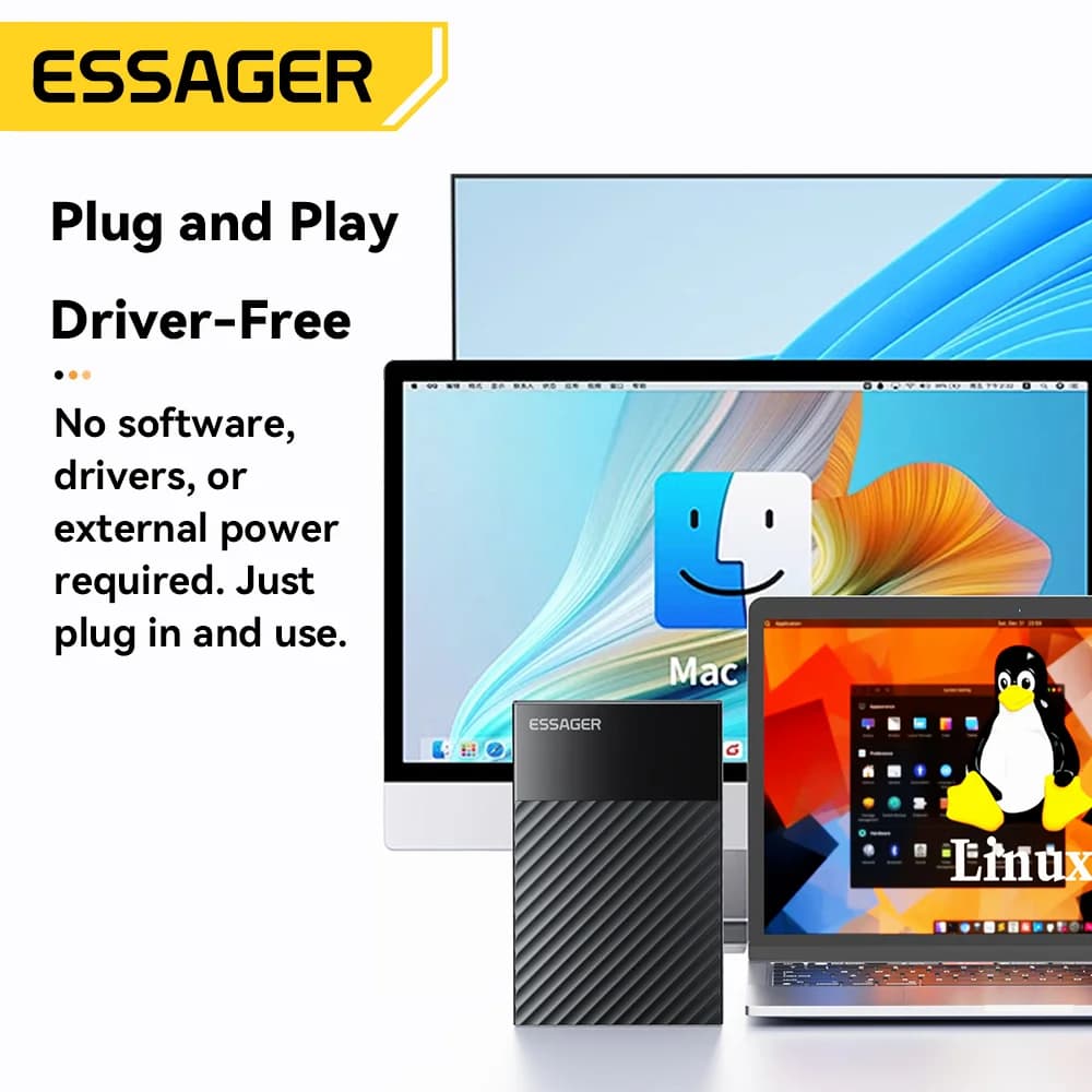2.5 İnç USB 3.0 SATA SSD/HDD Kasa