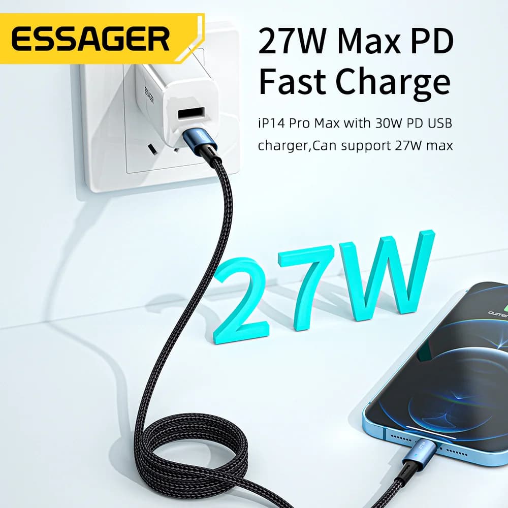 20W USB-C to Lightning Hızlı Şarj Kablosu