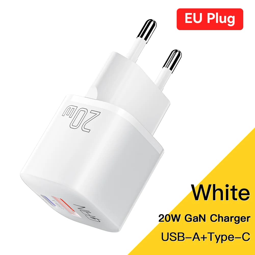 20W GaN USB-C PD Hızlı Şarj Aleti