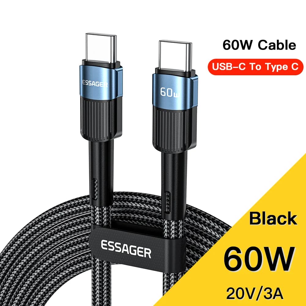100W USB-C to USB-C Hızlı Şarj Kablosu 3m