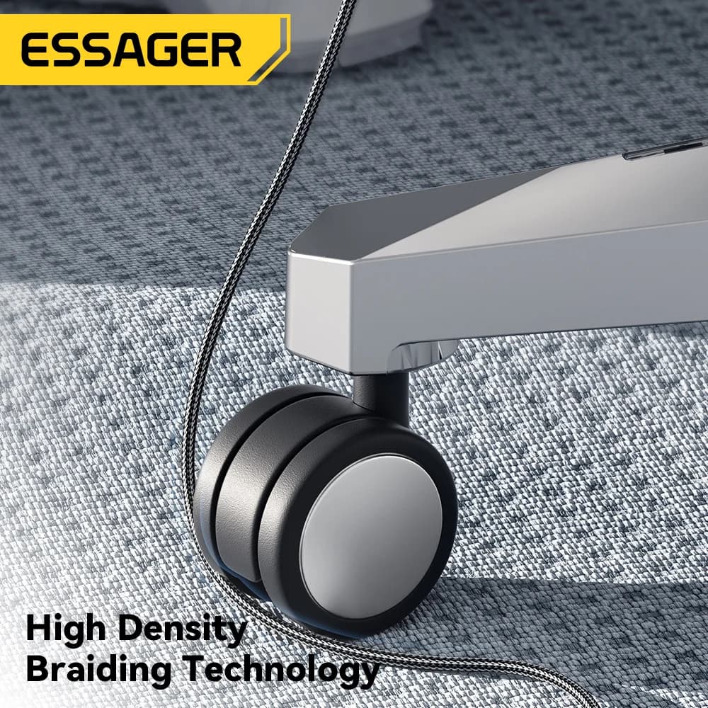 100W PD Hızlı Şarj USB-C'den USB-C'ye Kablo