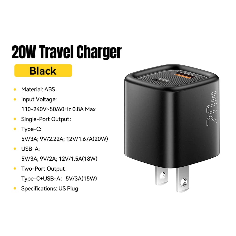 20W USB-C PD Hızlı Şarj Adaptörü