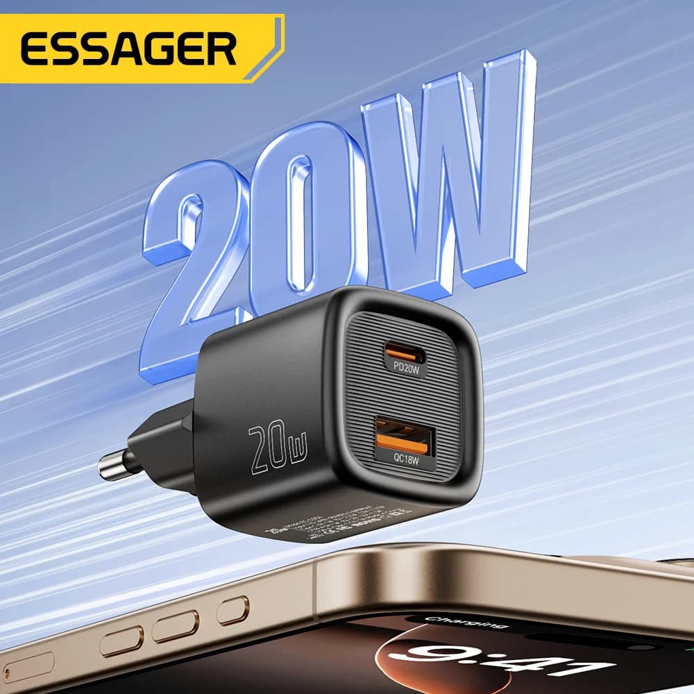 20W USB-C PD Hızlı Şarj Adaptörü