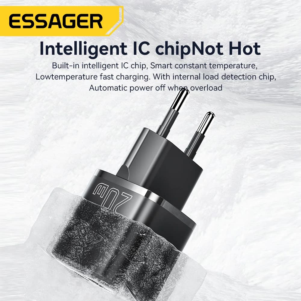 20W GaN USB-C PD Hızlı Şarj Aleti