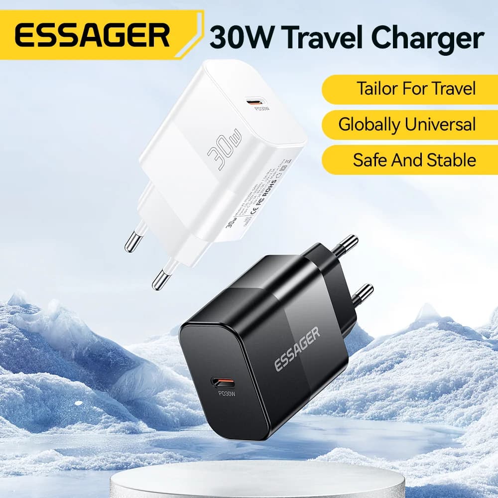 30W USB-C PD Seyahat Şarj Aleti